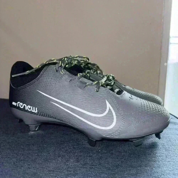 Nike React Hyperdiamond 4 Pro Softball Shoes Womens Sz 8 Cleats CZ5920-010 Sport - Picture 2 of 12